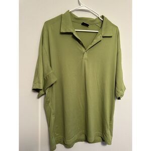 Nike Men's Light Green Polo Shirt